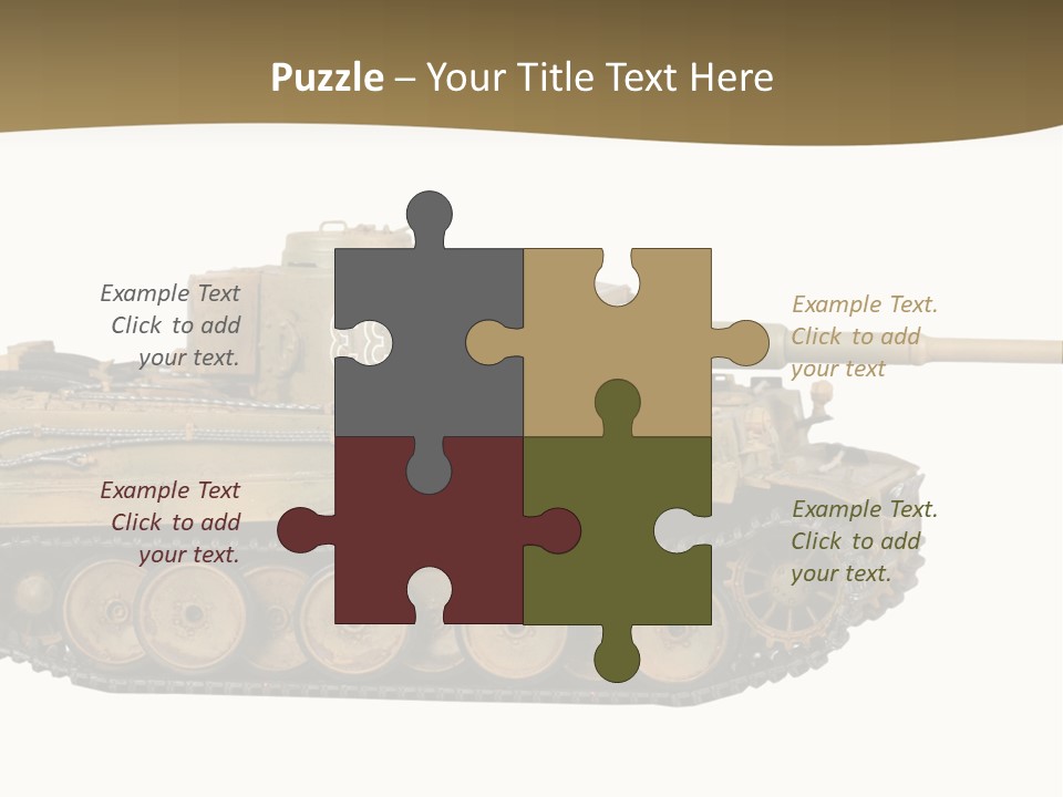 Army Wwii Hobby PowerPoint Template