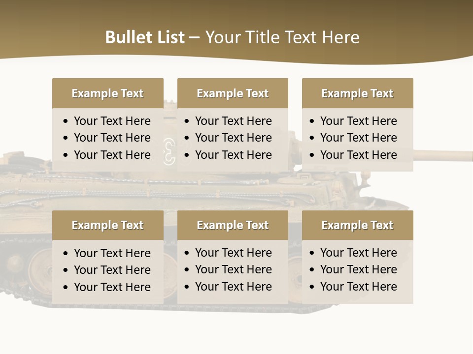 Army Wwii Hobby PowerPoint Template