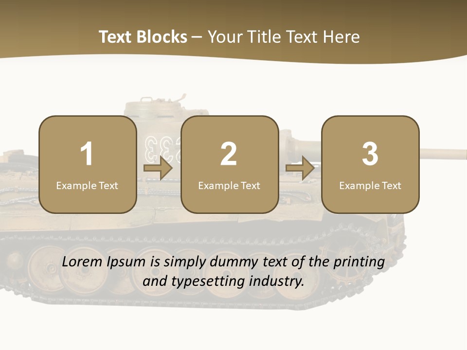 Army Wwii Hobby PowerPoint Template