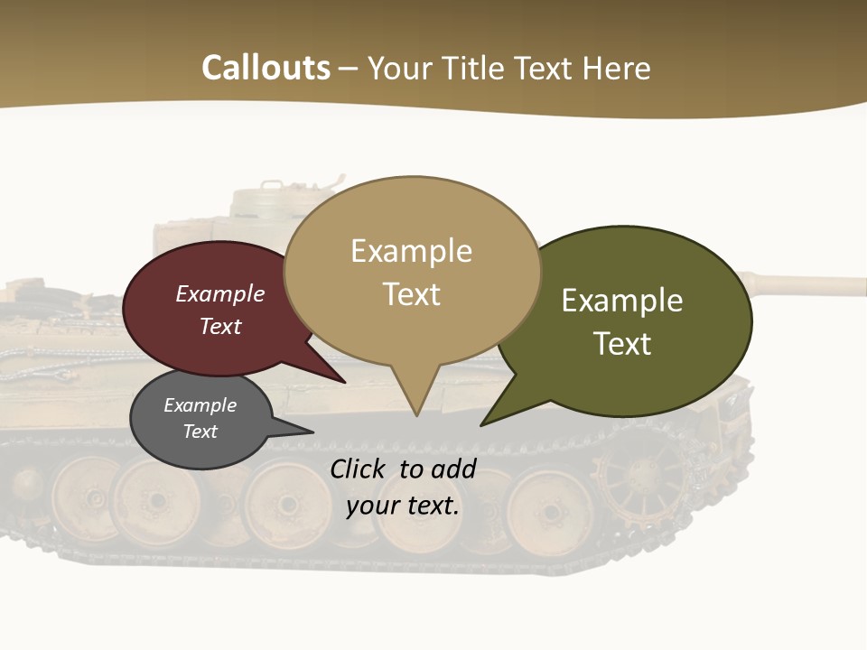 Army Wwii Hobby PowerPoint Template