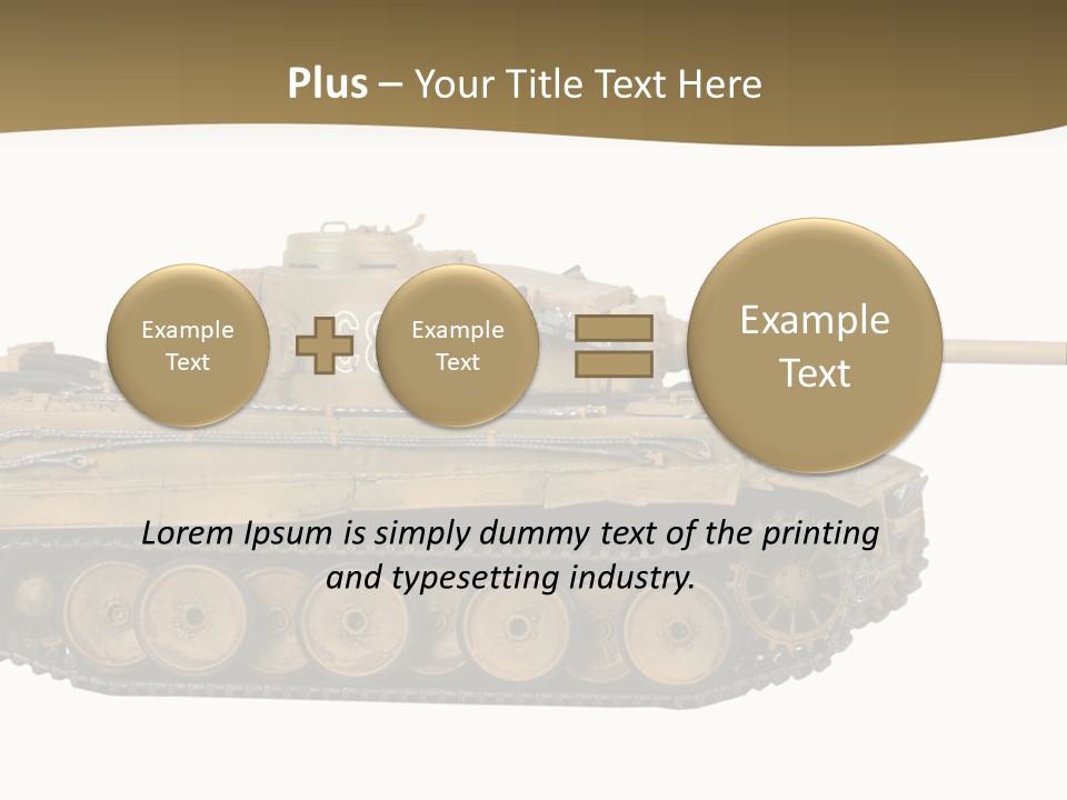 Army Wwii Hobby PowerPoint Template