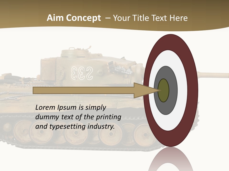 Army Wwii Hobby PowerPoint Template