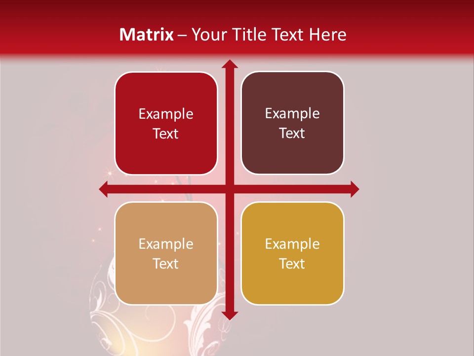 Xmas Ornament Holiday PowerPoint Template