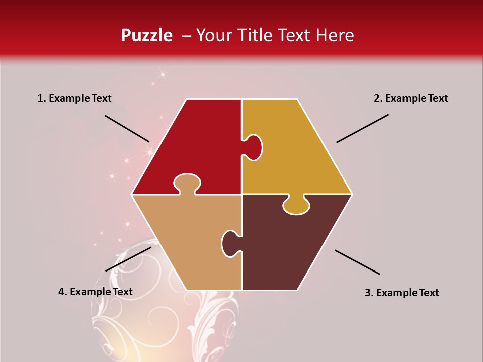 Xmas Ornament Holiday PowerPoint Template