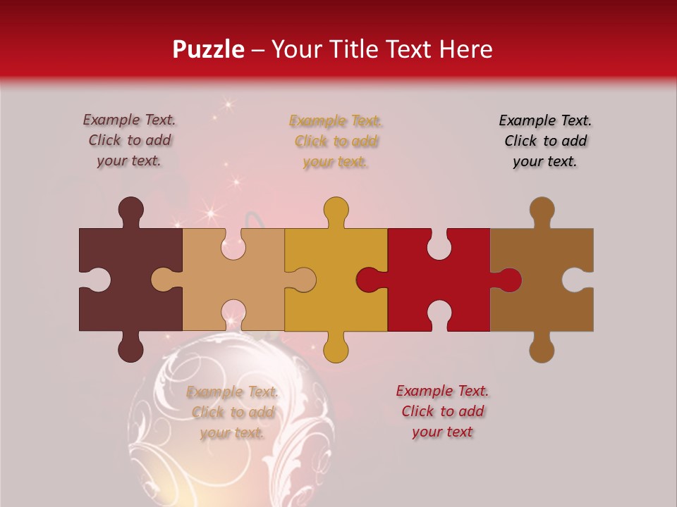 Xmas Ornament Holiday PowerPoint Template