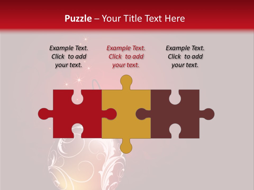 Xmas Ornament Holiday PowerPoint Template