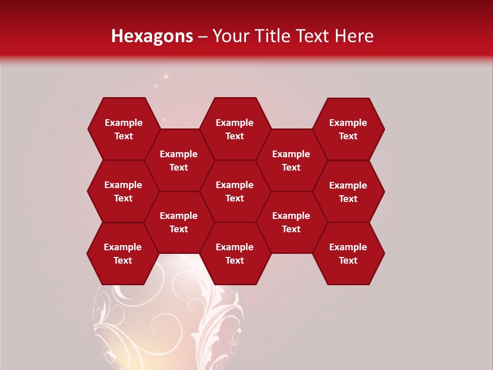 Xmas Ornament Holiday PowerPoint Template