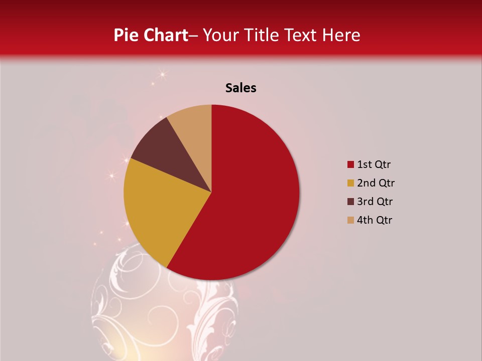 Xmas Ornament Holiday PowerPoint Template