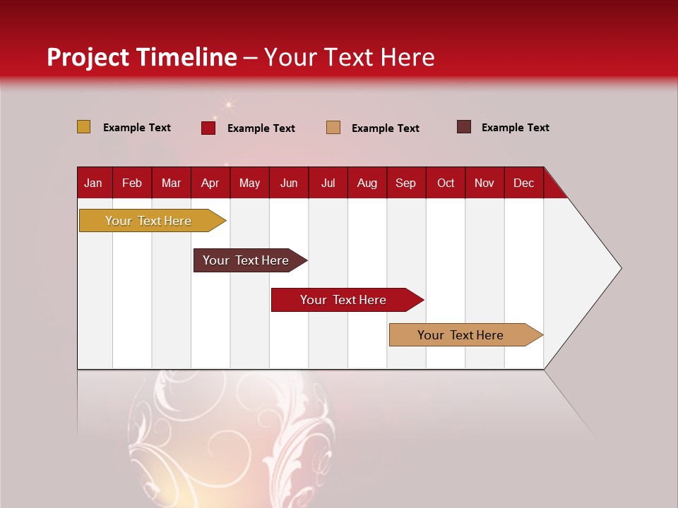 Xmas Ornament Holiday PowerPoint Template