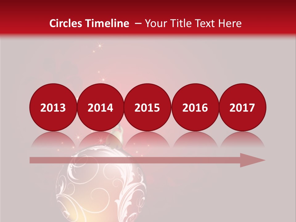 Xmas Ornament Holiday PowerPoint Template