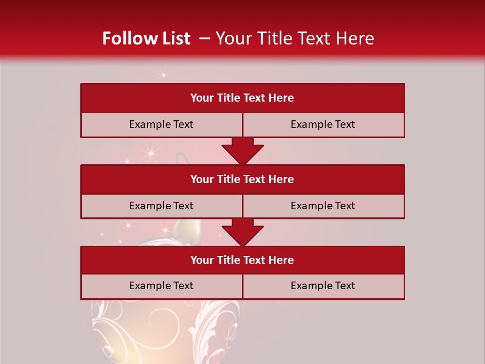 Xmas Ornament Holiday PowerPoint Template