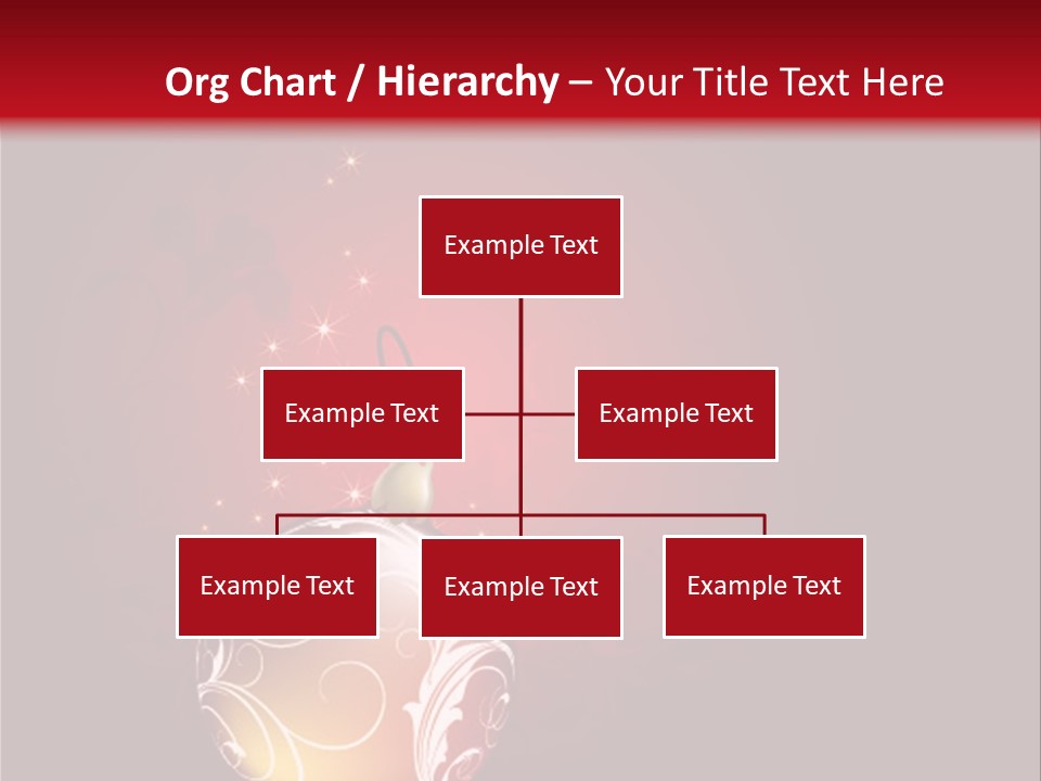 Xmas Ornament Holiday PowerPoint Template