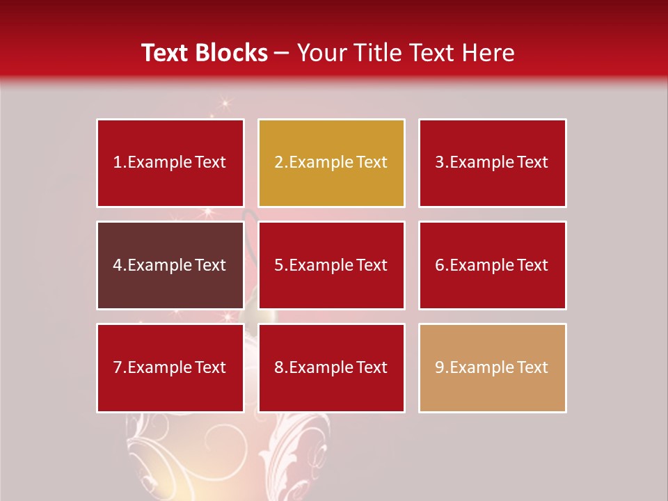 Xmas Ornament Holiday PowerPoint Template