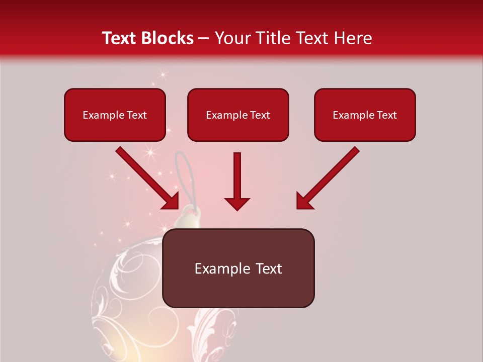 Xmas Ornament Holiday PowerPoint Template