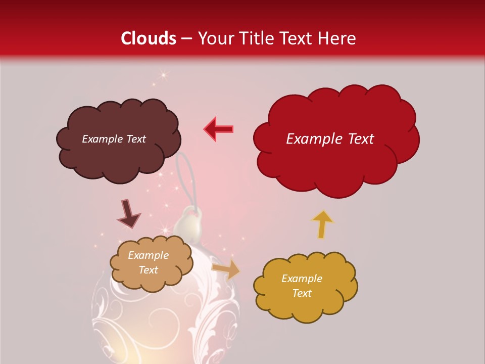Xmas Ornament Holiday PowerPoint Template