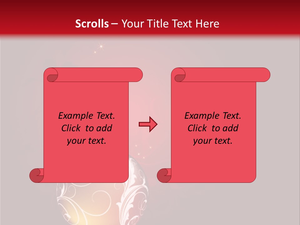 Xmas Ornament Holiday PowerPoint Template