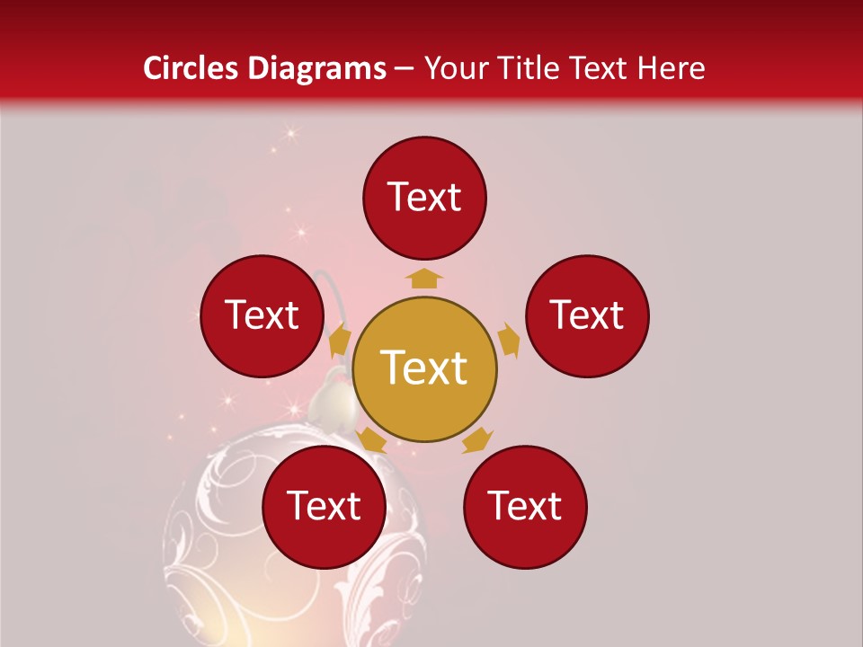 Xmas Ornament Holiday PowerPoint Template