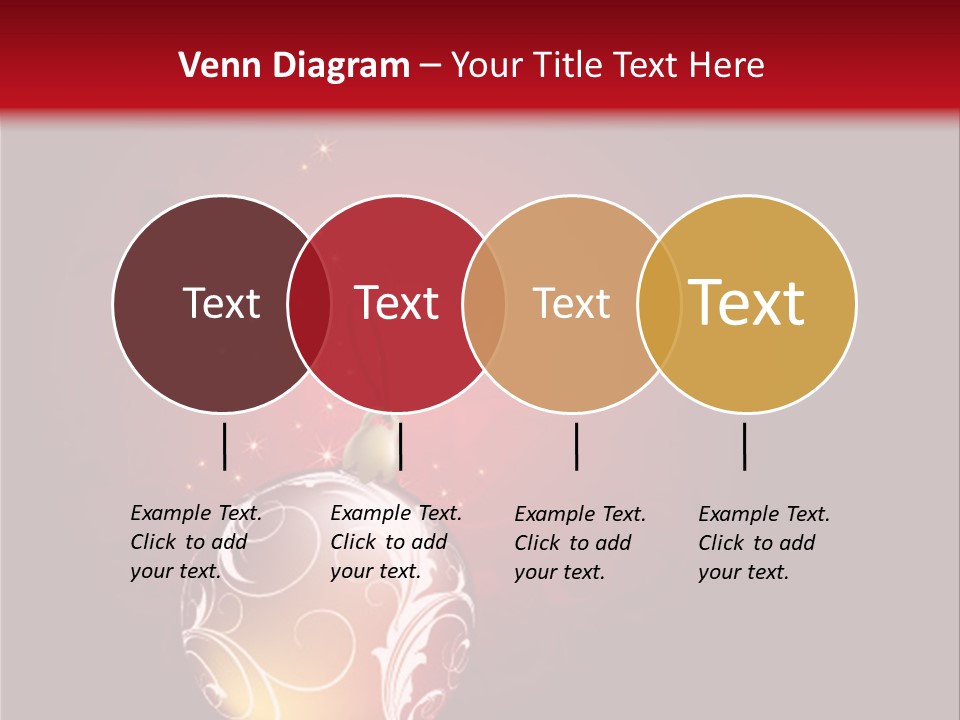 Xmas Ornament Holiday PowerPoint Template