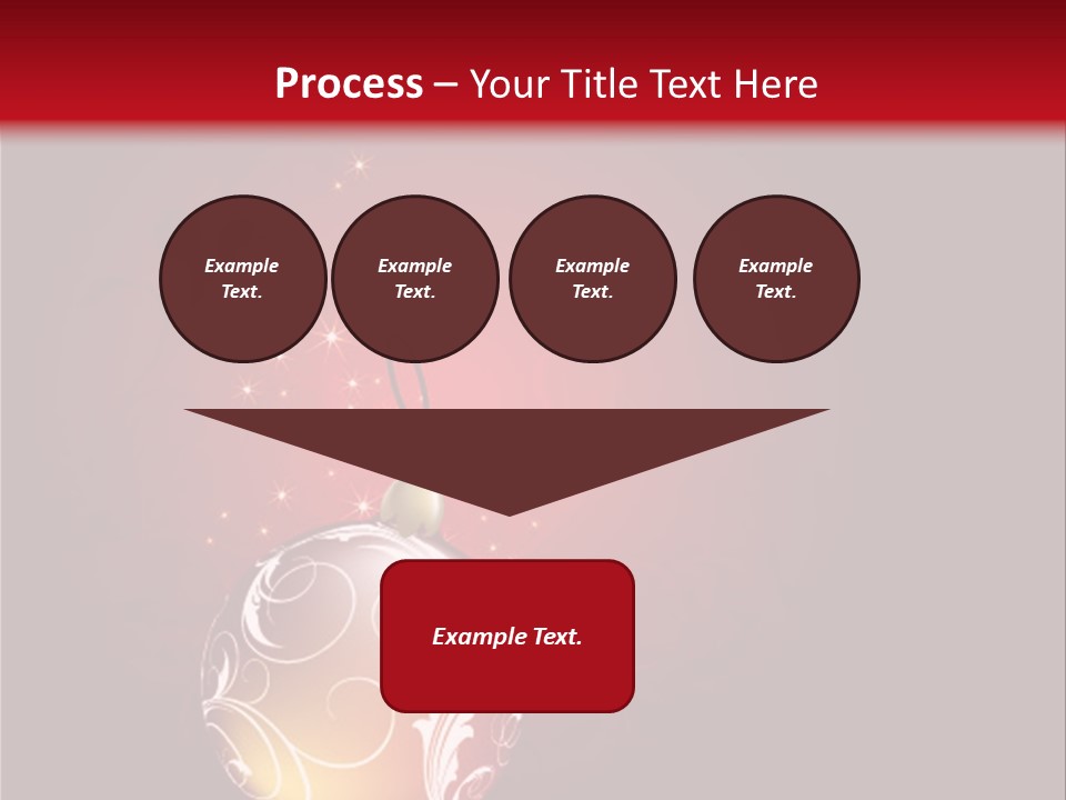 Xmas Ornament Holiday PowerPoint Template