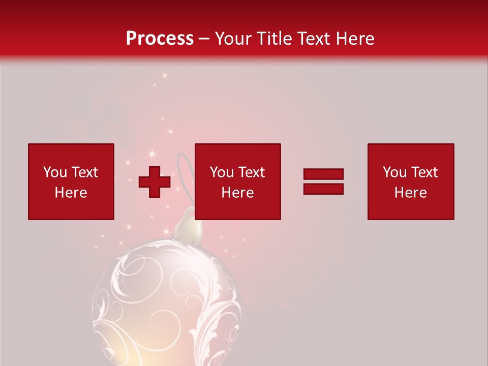 Xmas Ornament Holiday PowerPoint Template