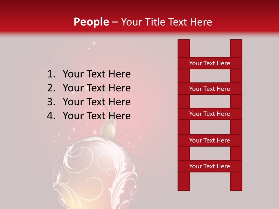 Xmas Ornament Holiday PowerPoint Template