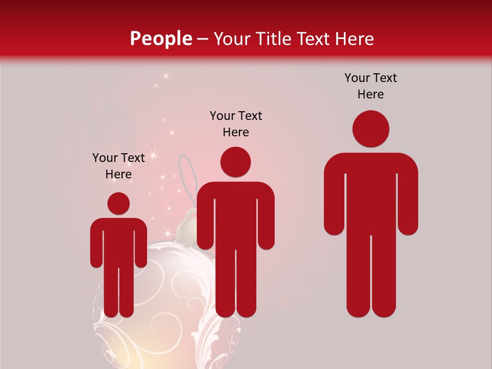 Xmas Ornament Holiday PowerPoint Template