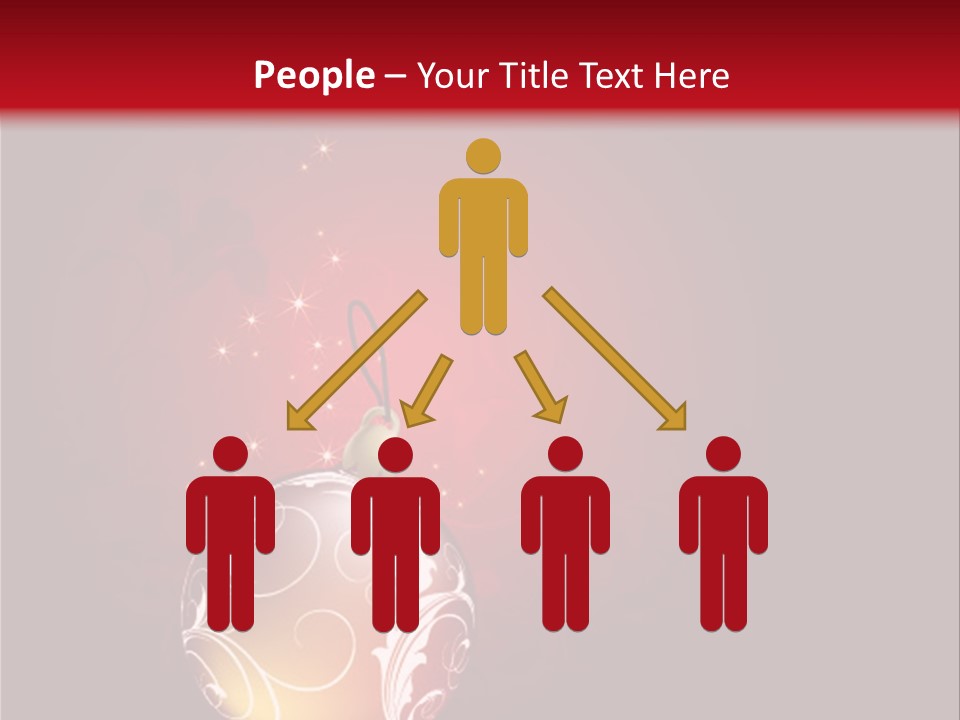 Xmas Ornament Holiday PowerPoint Template