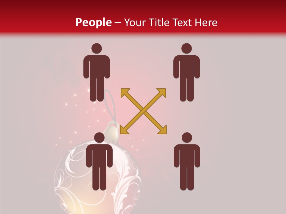 Xmas Ornament Holiday PowerPoint Template