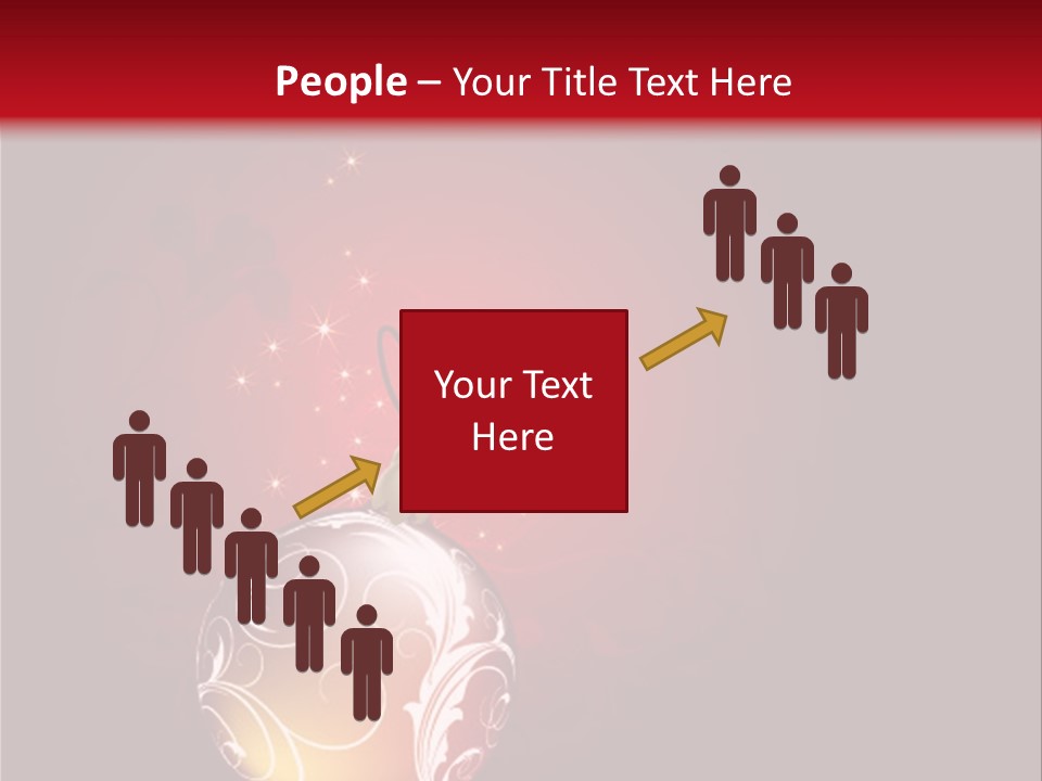 Xmas Ornament Holiday PowerPoint Template