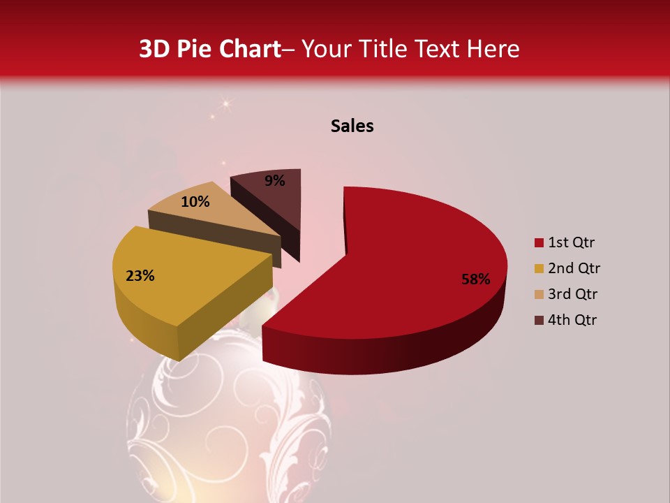 Xmas Ornament Holiday PowerPoint Template