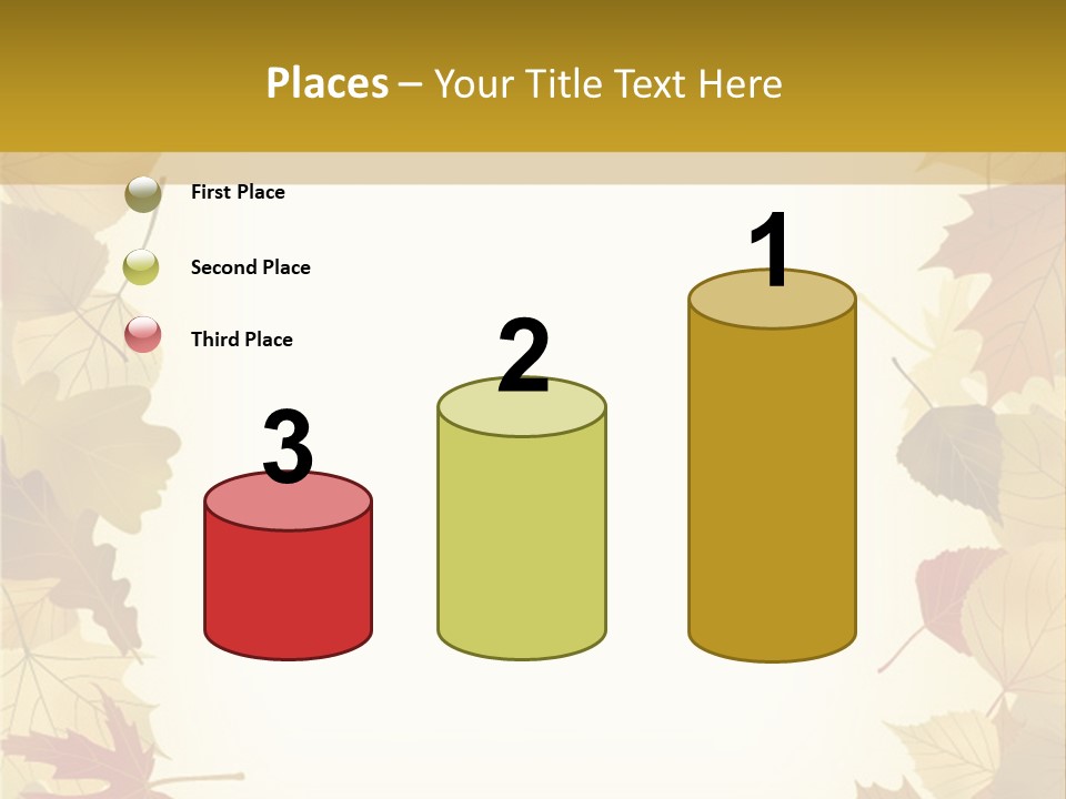 Withered Nature Art PowerPoint Template