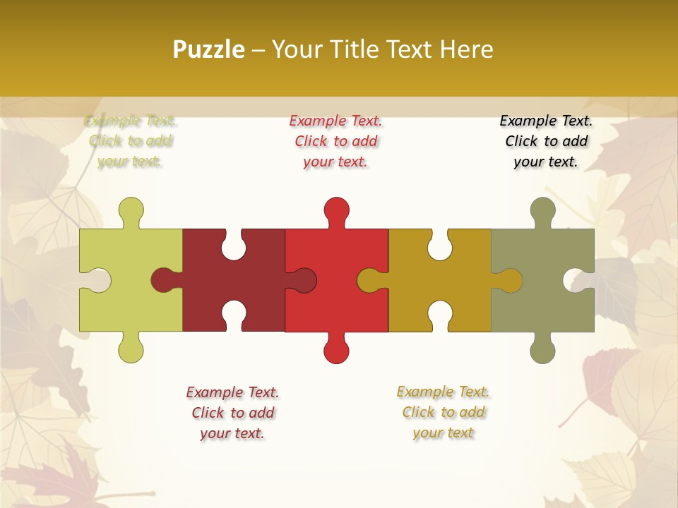 Withered Nature Art PowerPoint Template