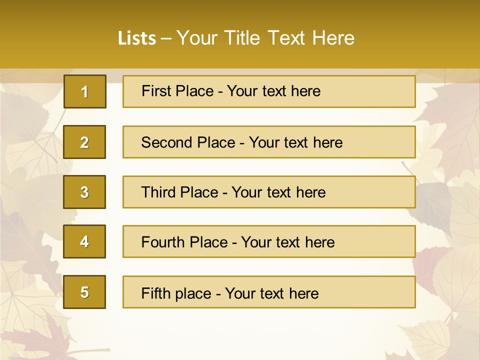 Withered Nature Art PowerPoint Template