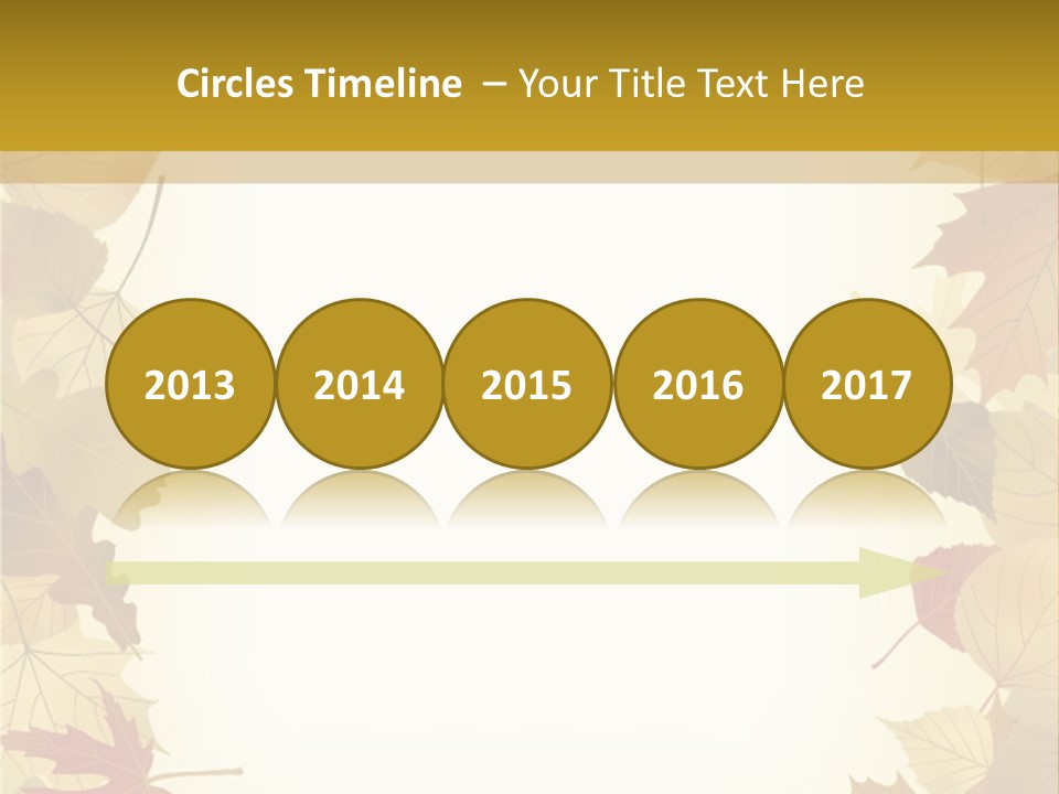 Withered Nature Art PowerPoint Template