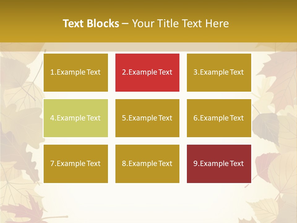 Withered Nature Art PowerPoint Template