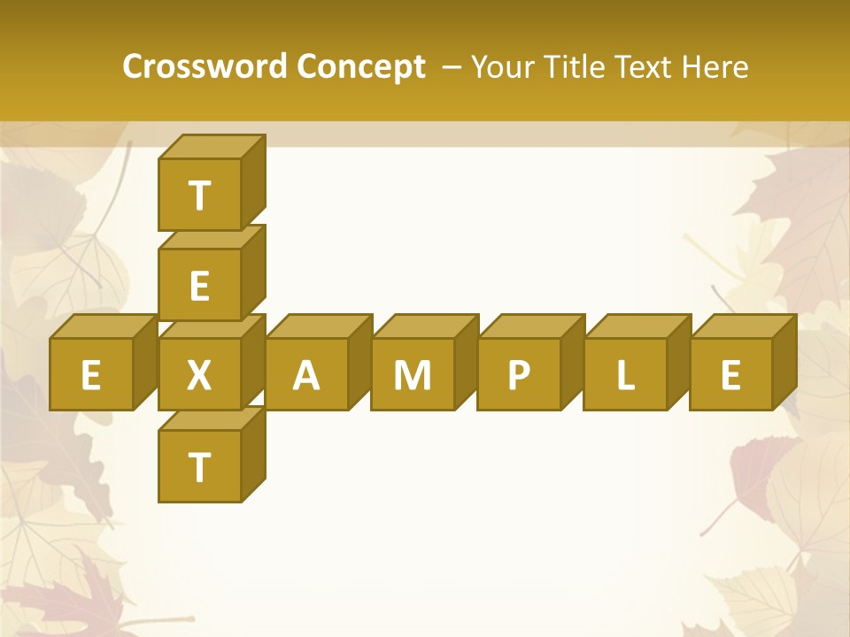 Withered Nature Art PowerPoint Template