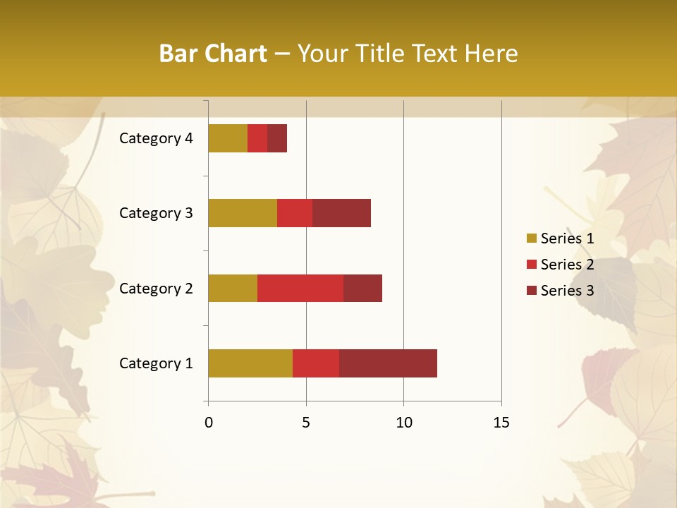 Withered Nature Art PowerPoint Template