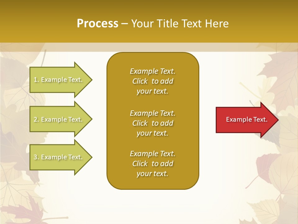 Withered Nature Art PowerPoint Template