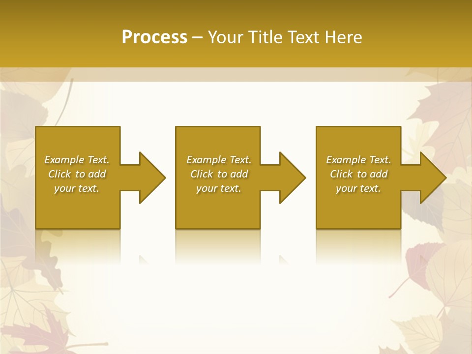 Withered Nature Art PowerPoint Template