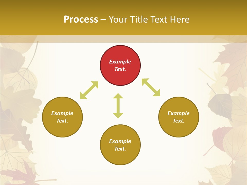 Withered Nature Art PowerPoint Template