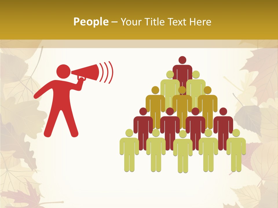 Withered Nature Art PowerPoint Template