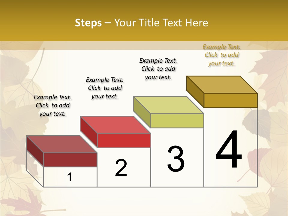 Withered Nature Art PowerPoint Template