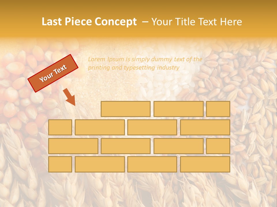 Background Mill Flour PowerPoint Template
