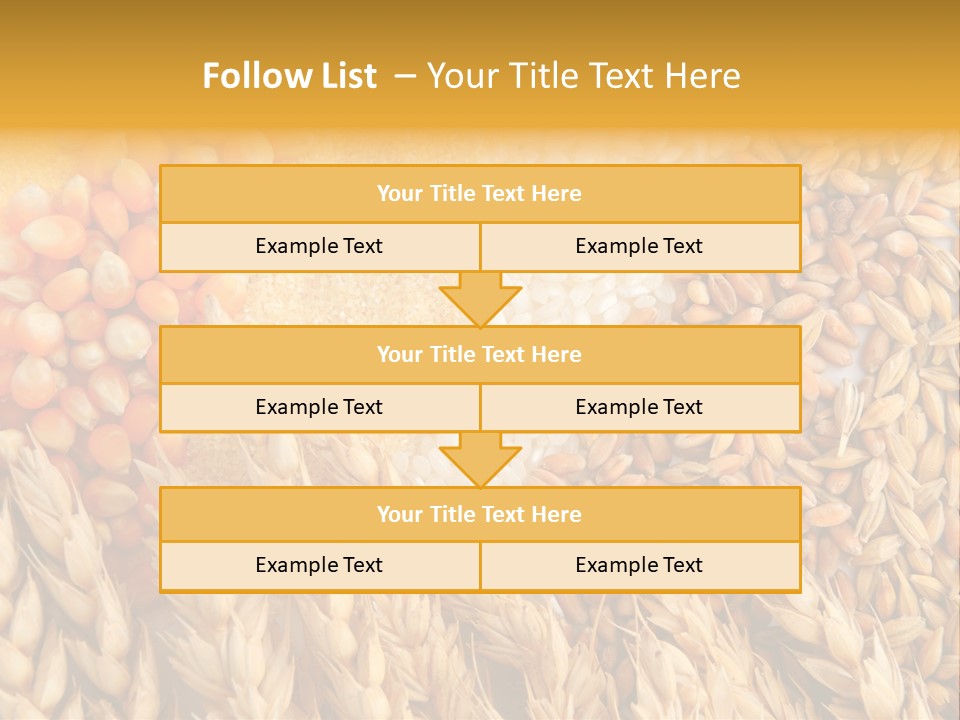Background Mill Flour PowerPoint Template