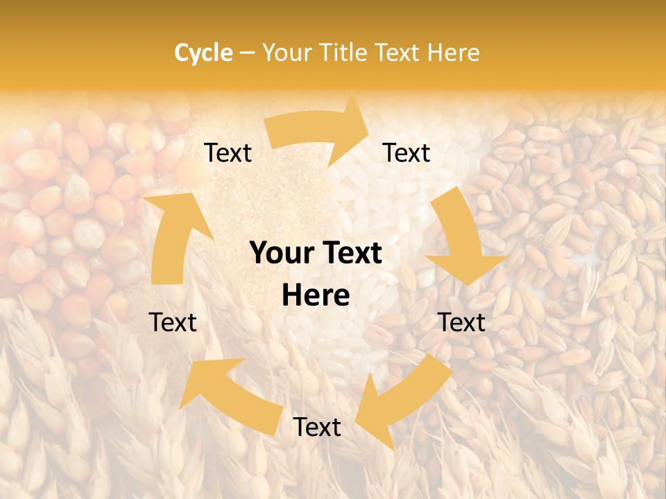 Background Mill Flour PowerPoint Template