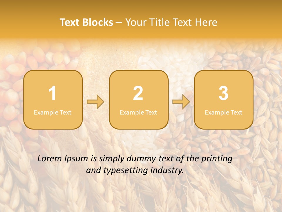 Background Mill Flour PowerPoint Template