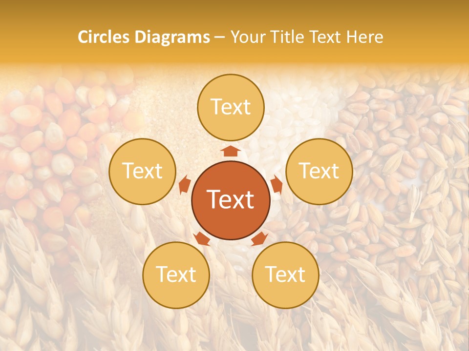 Background Mill Flour PowerPoint Template