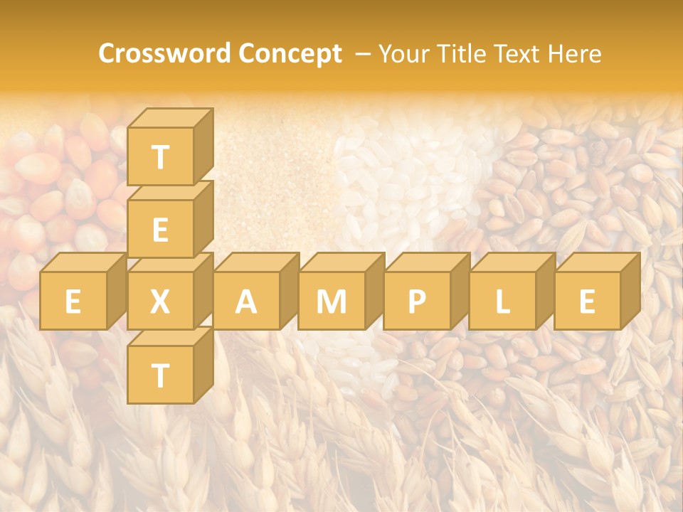 Background Mill Flour PowerPoint Template