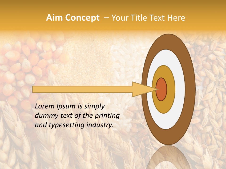 Background Mill Flour PowerPoint Template