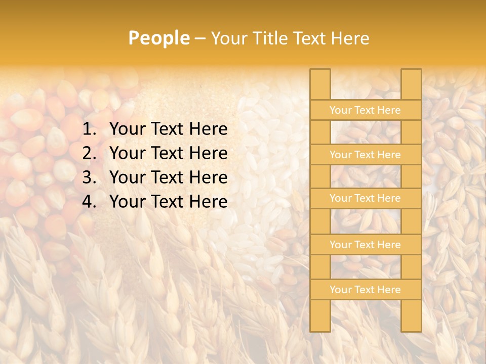 Background Mill Flour PowerPoint Template